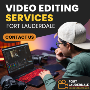 Professional video editing services